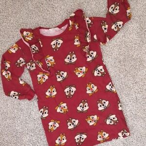 H&M Disney Chip and Dale Dress (Size 8/10)